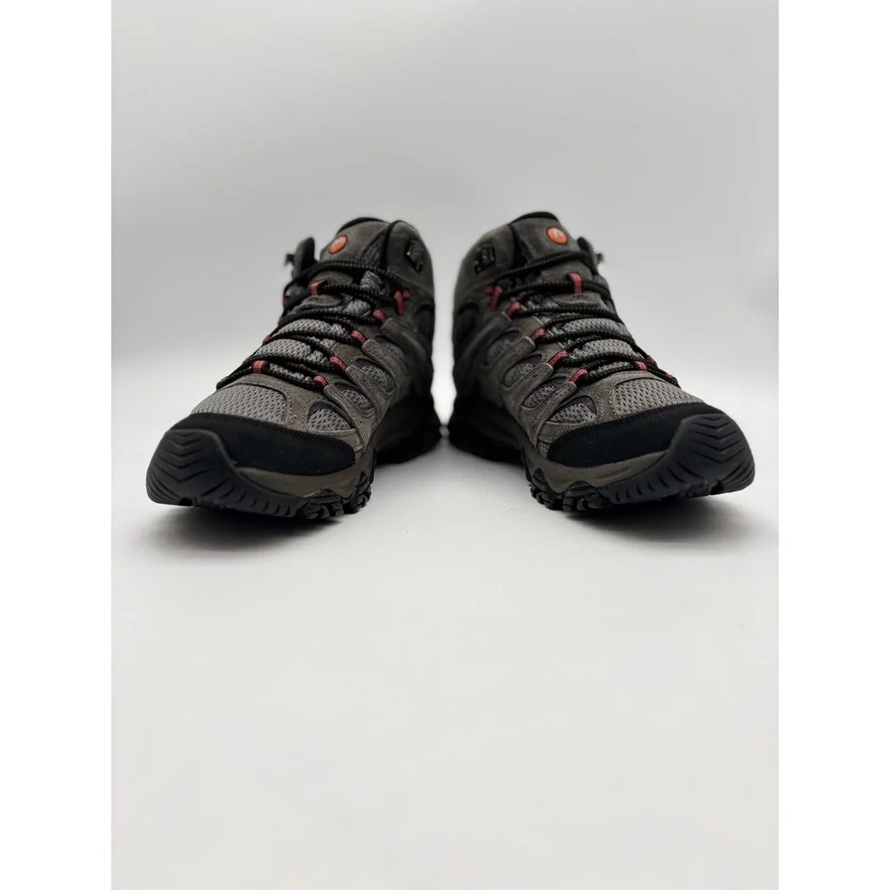 Merrell Moab 3 Mid WP Mens 9.5 Hiking Boots Beluga Grey Waterproof New w/ Box